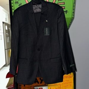 Men’s Ralph Lauren pin stripe suit